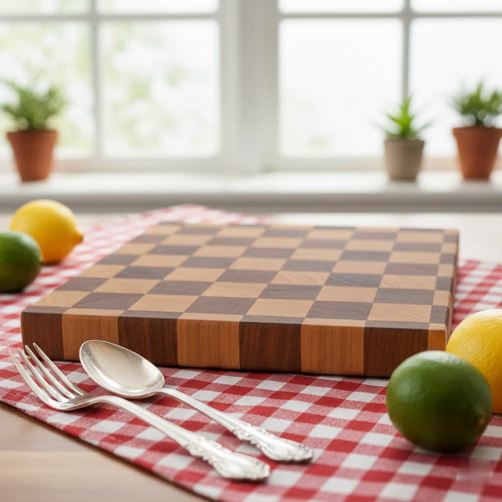 The Allure of the Checkered Cutting Board: A Guide to Form and Function